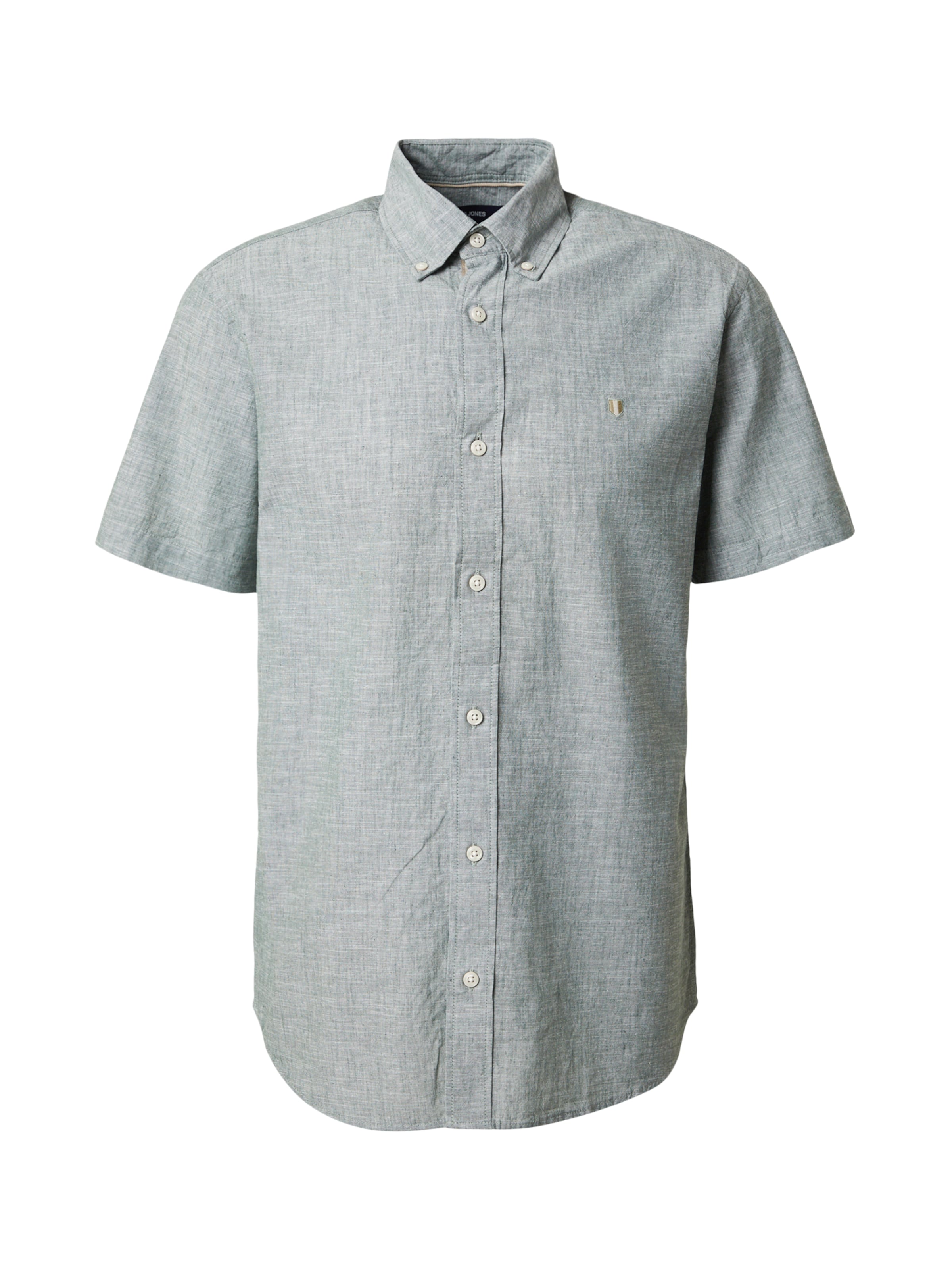 Jack & Jones Premium Regular fit Πουκάμισο 'JPRBLUSUMMER' σε πράσινο: μπροστά