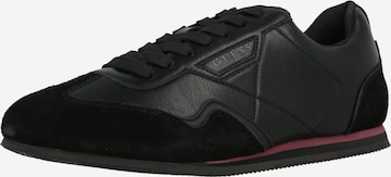 GUESS Matalavartiset tennarit 'OLMO' värissä musta: etupuoli