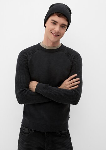 QS Pullover in Grau: Vorderseite