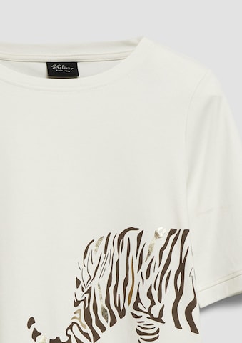 s.Oliver BLACK LABEL Shirt in White