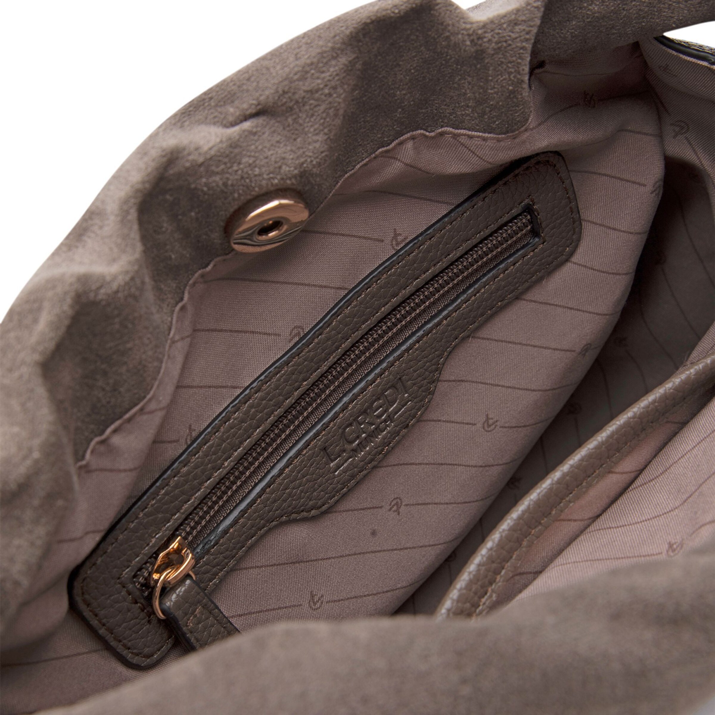 Sac à bandoulière 'Pheline' L.CREDI en gris