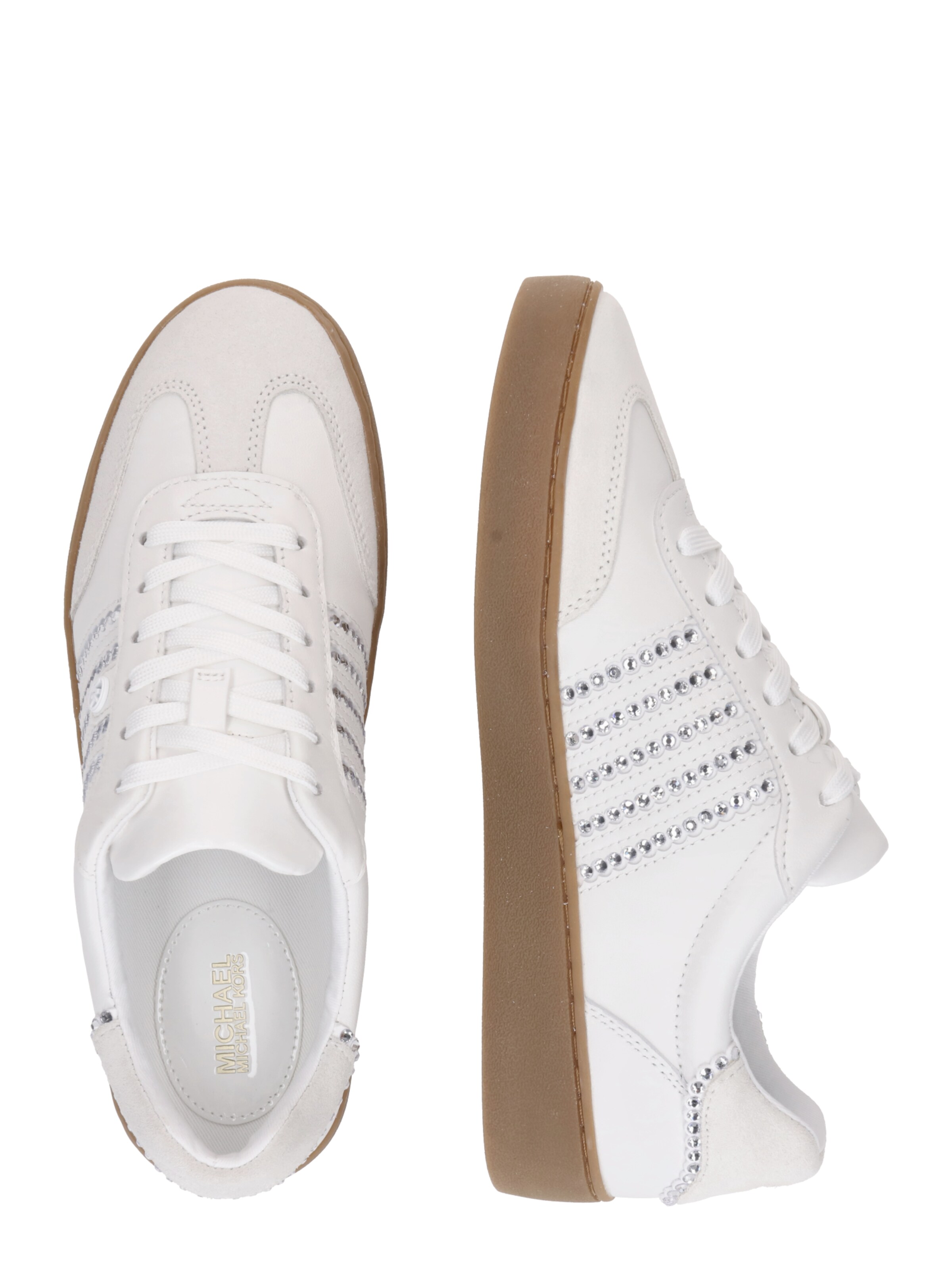 MICHAEL Michael Kors Низкие кроссовки 'SCOTTY' в Белый