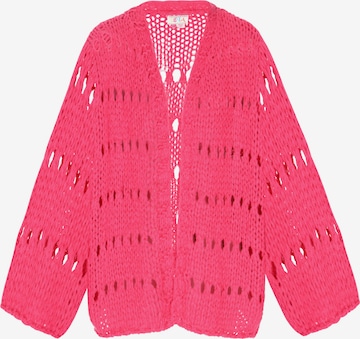 IZIA Strickjacke 'Boho' in Pink: Vorderseite