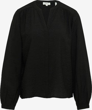 s.Oliver Bluse in Schwarz: Vorderseite