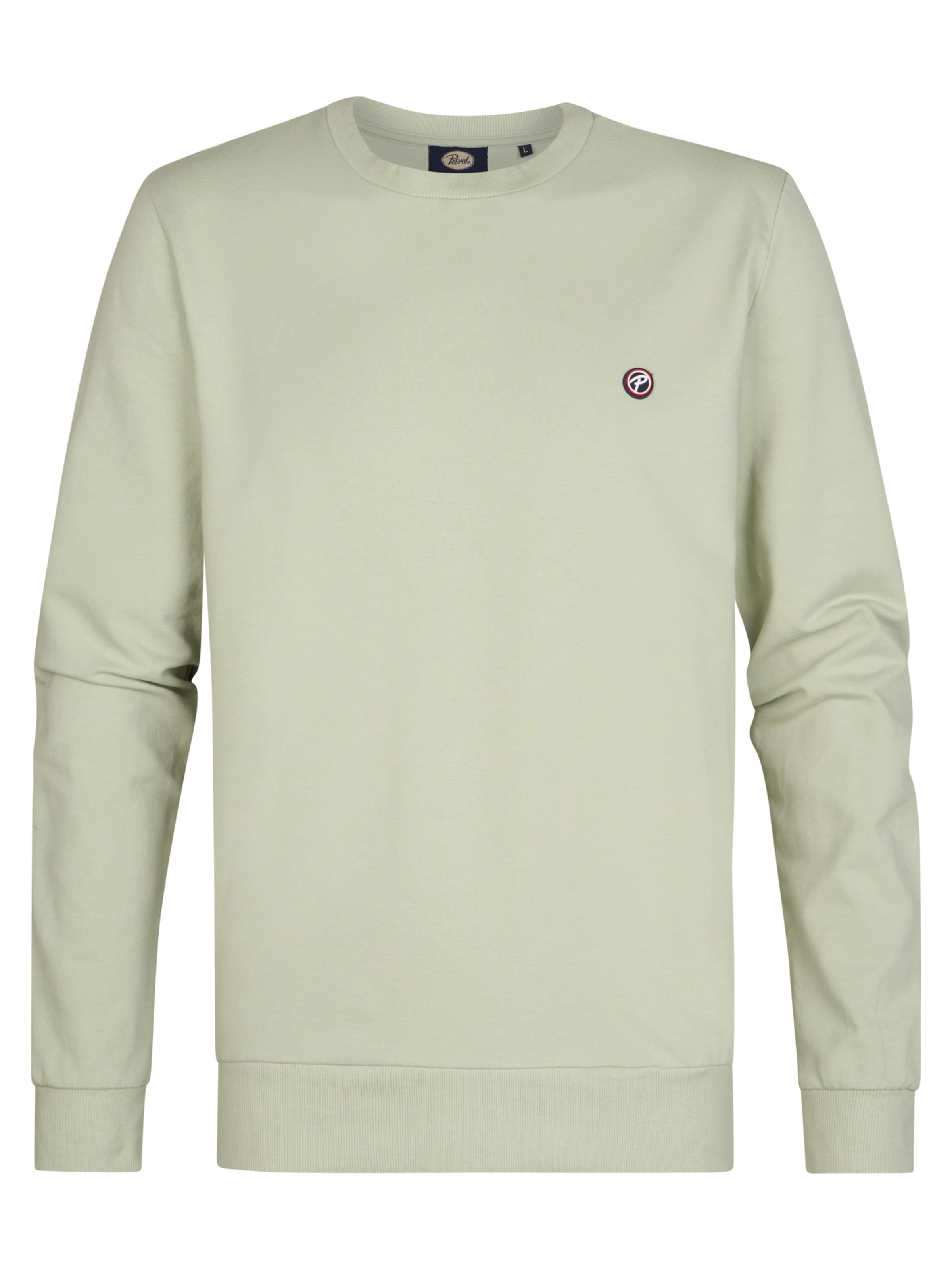 Petrol Industries Sweatshirt 'Seaviewpark' in Green: front