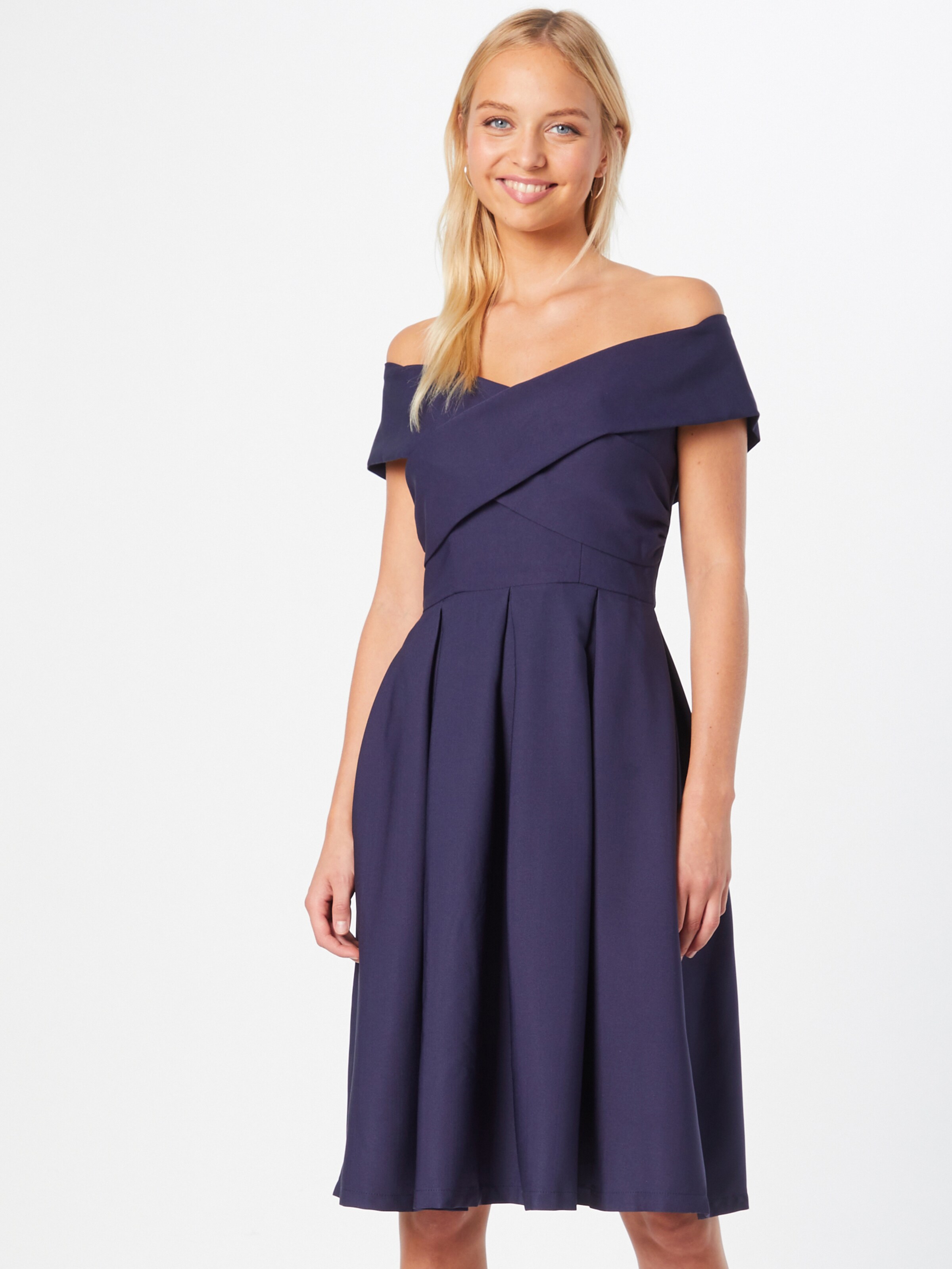 Chi Chi London Kleid Bay in Navy ABOUT YOU