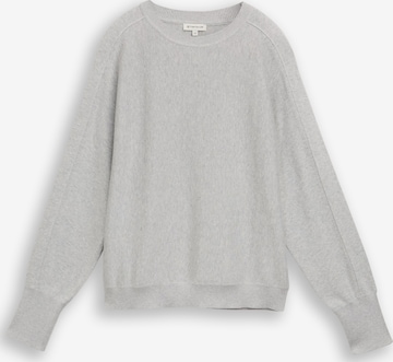Pull-over TOM TAILOR en gris : devant
