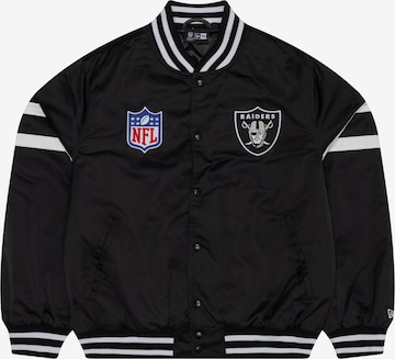 NEW ERAPrijelazna jakna 'LASRAI' - crna boja: prednji dio