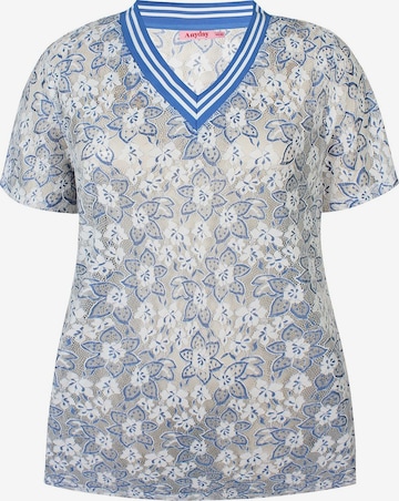 Haut 'Moana 375' Anyday en bleu : devant