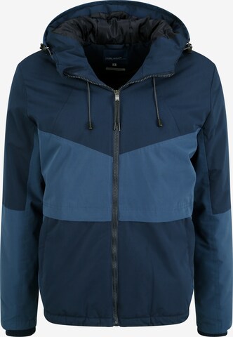 BLEND Winter Jacket 'Foma' in Blue: front