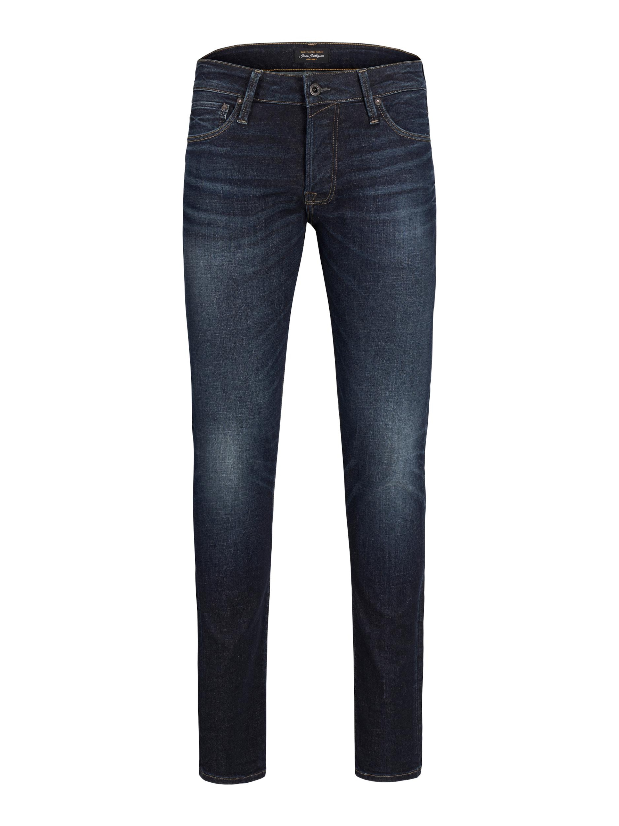 Jean 'JJIGlenn JJIcon' JACK & JONES en bleu : devant