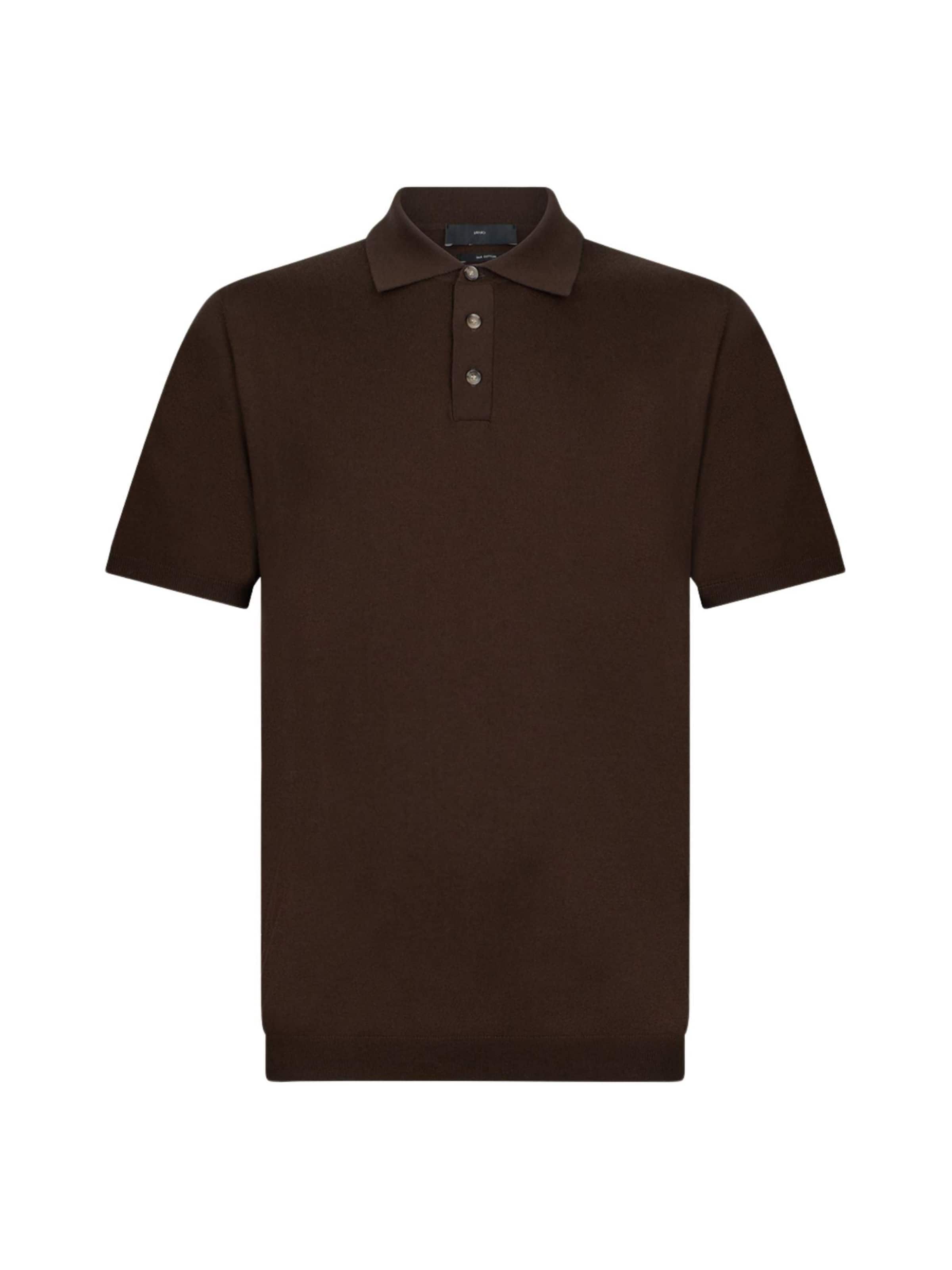T-Shirt 'LIU JO UOMO MAGLIA POLOTSETA POLO' Liu Jo en marron : devant