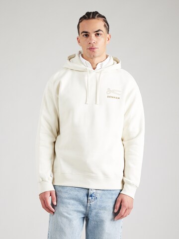 DENHAM Sweater in White: front