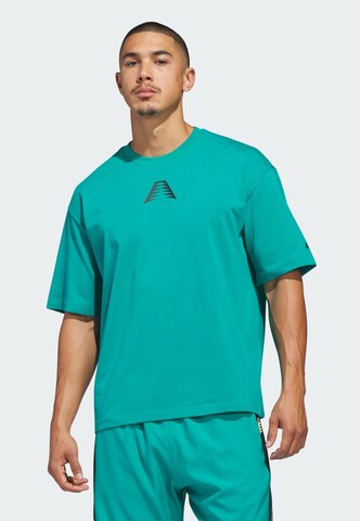 ADIDAS PERFORMANCE - Camiseta funcional 'Anthony Edwards Believe That' en verde