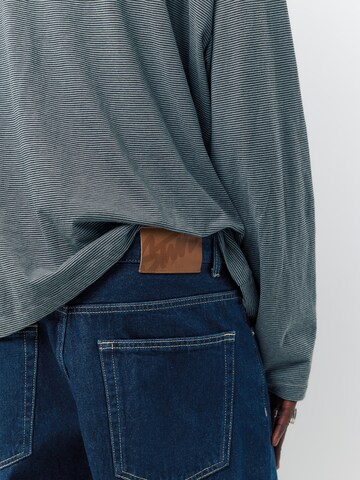 Pull&Bear Baggy Jeans in Blau