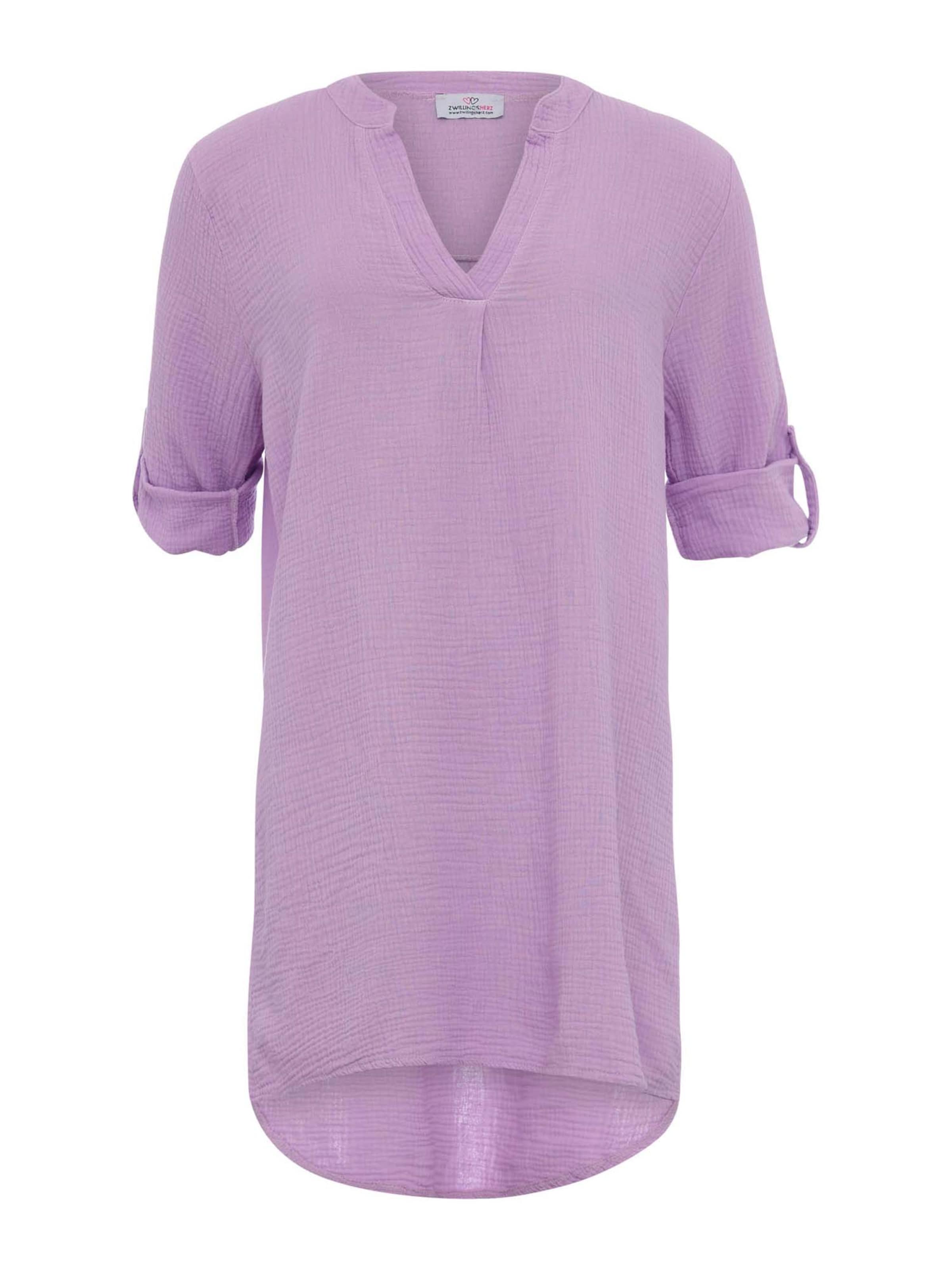 Zwillingsherz Туника &#x27;Amelie&#x27; в Лиловый: спереди
