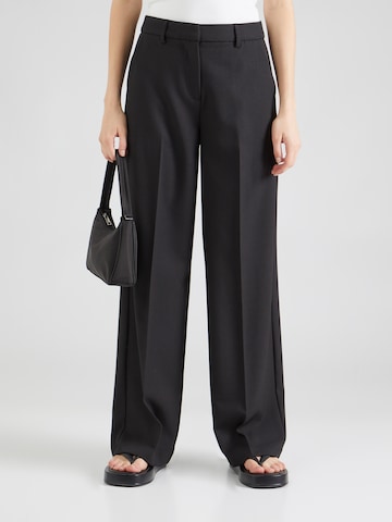 Regular Pantalon à plis 'HELENE' ONLY en noir : devant