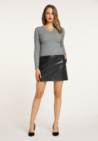 faina Pullover in Grau