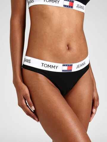 Tommy Jeans - Cueca em preto: frente