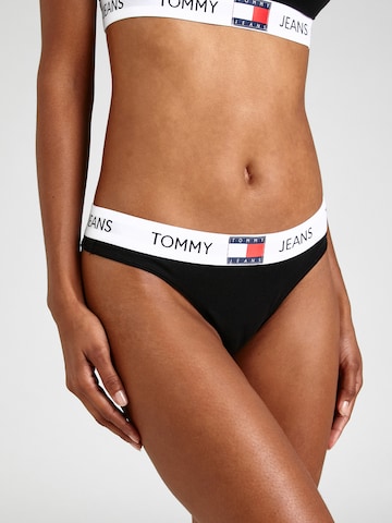Tommy Jeans - Braga en negro: frente