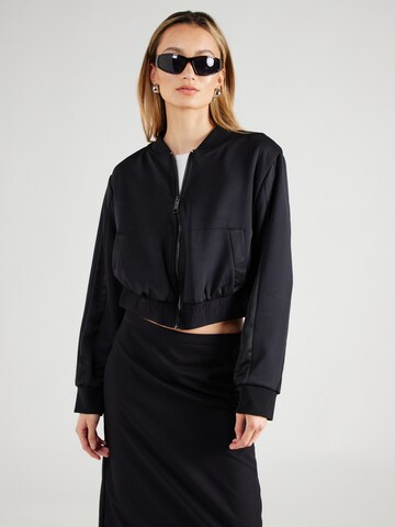 juoda DKNY Demisezoninė striukė: priekis