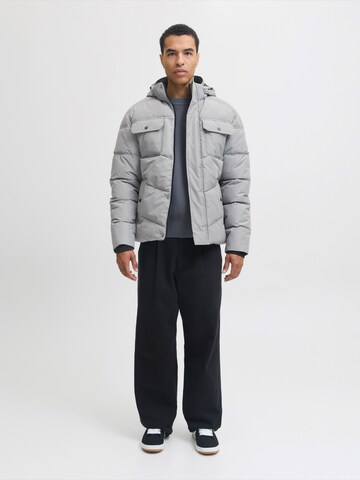 JACK & JONES Talvitakki 'JJMORGAN' värissä harmaa