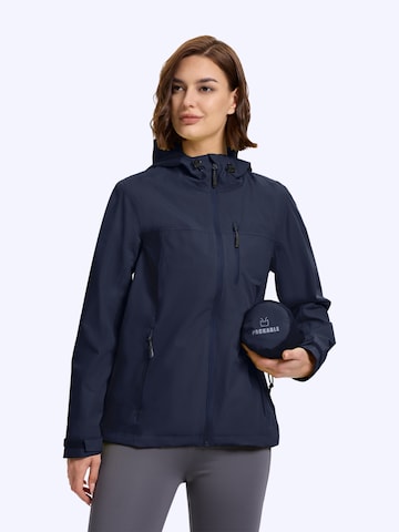 33,000ft Raincoat '33,000ft Womens Rain Jacket' in Blue