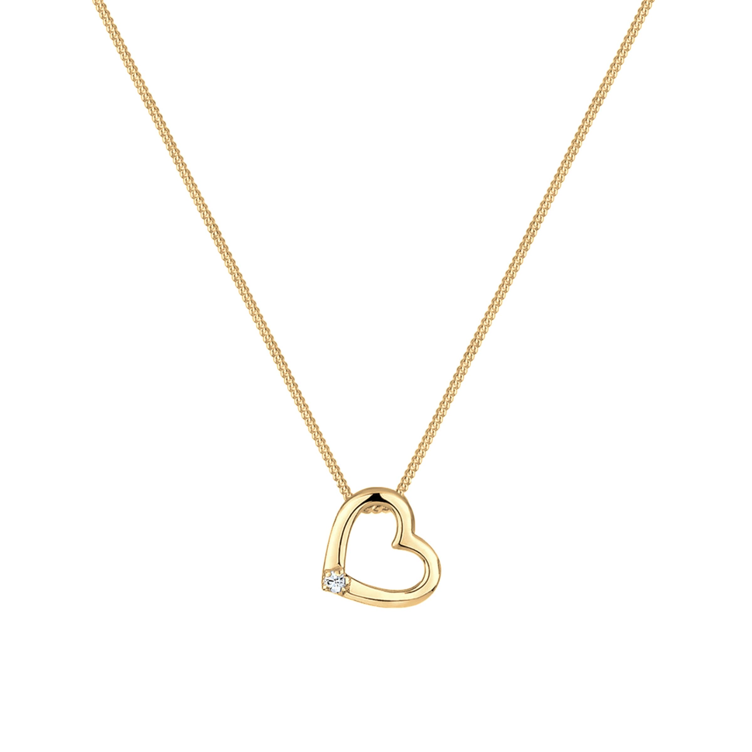 ELLI Łańcuszek w kolorze złoty