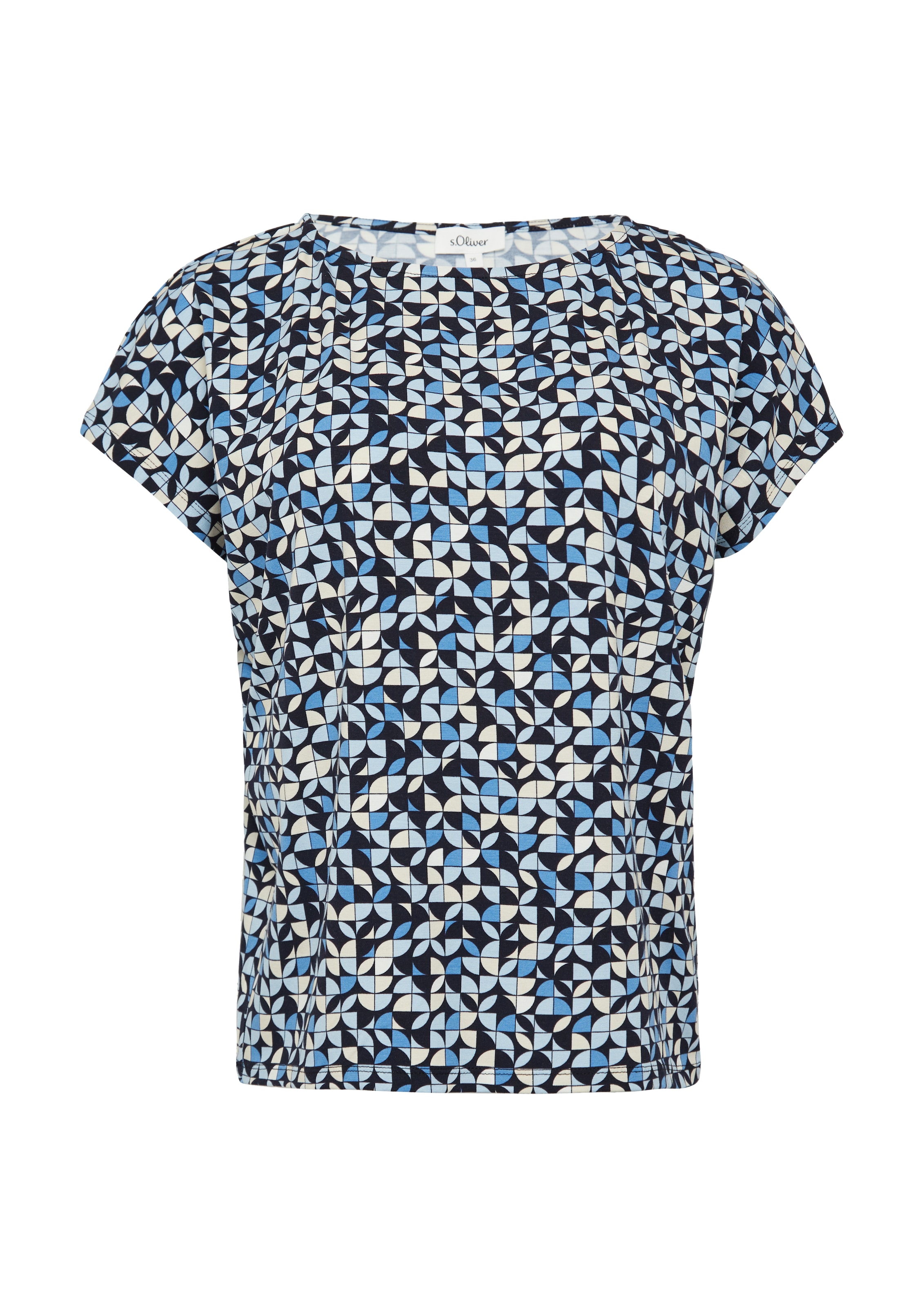 s.Oliver T-Shirt in Blau: Vorderseite