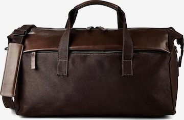 Sac week-end 'Wax ' Harold's en marron : devant