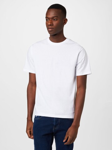 ABOUT YOU Тениска 'Amin' в бяло: отпред