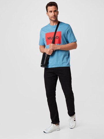 T-Shirt 'Dulive222' HUGO en bleu