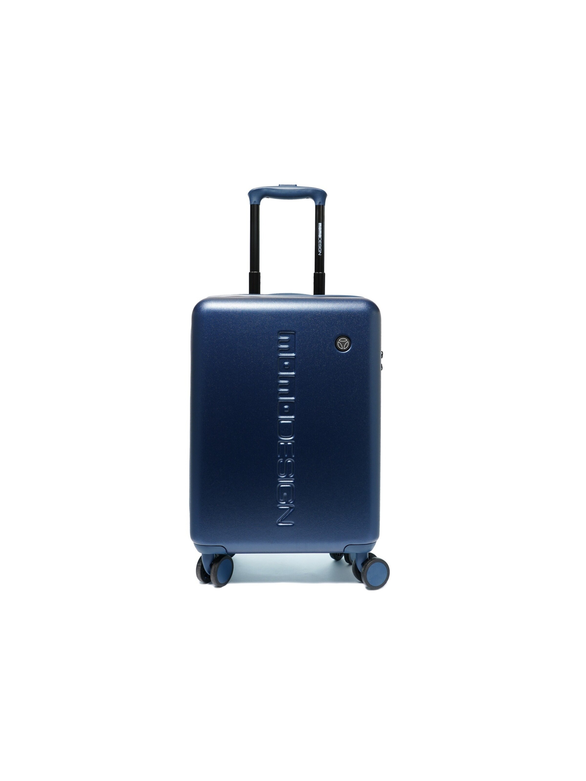 Valigia 'Trolley Cabin Momo Design ABS con Zip 54,5 cm' di Momo Design in blu: frontale