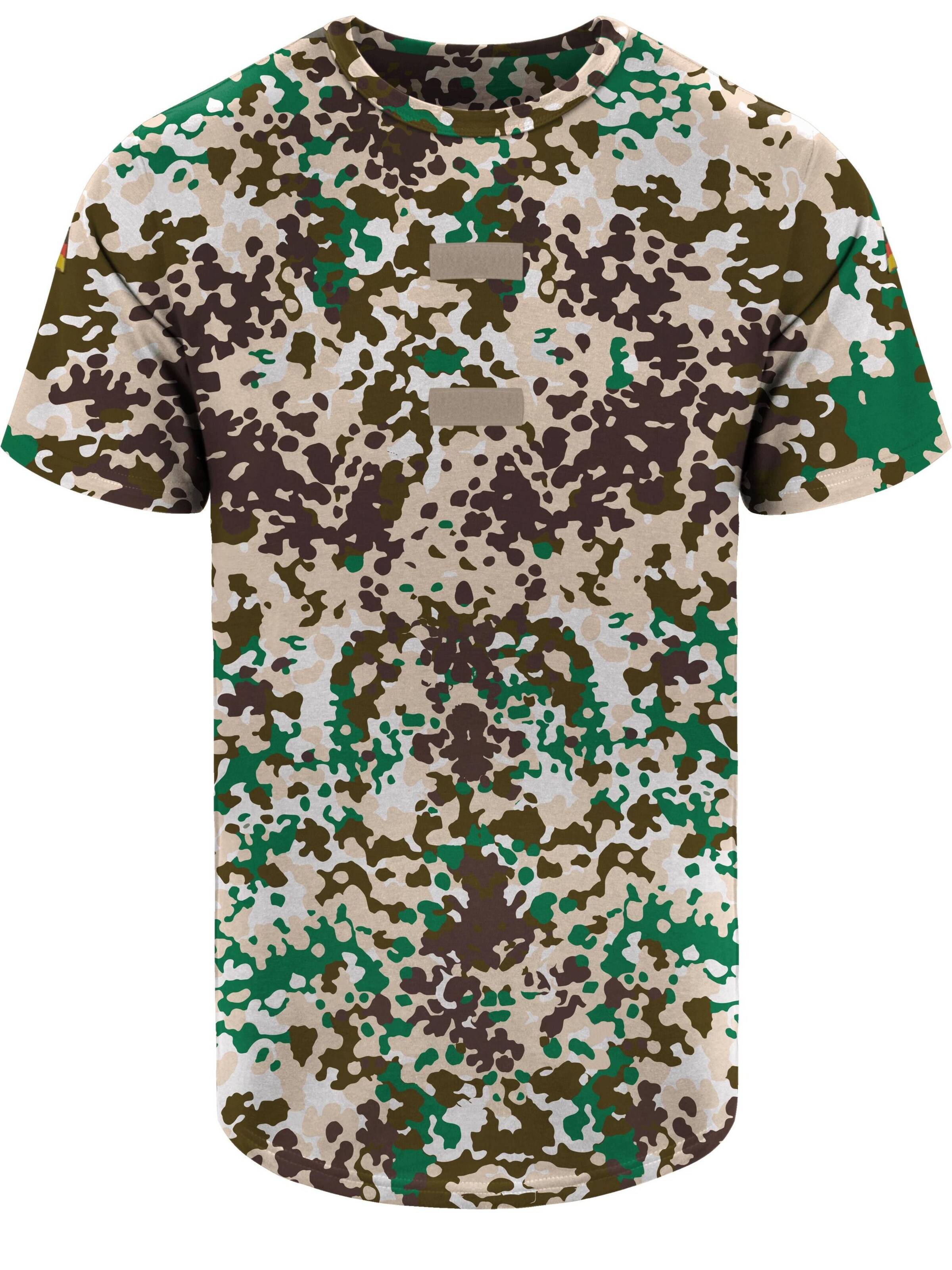 T-Shirt normani en beige : devant