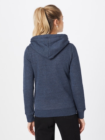 Superdry Sweat jacket in Blue