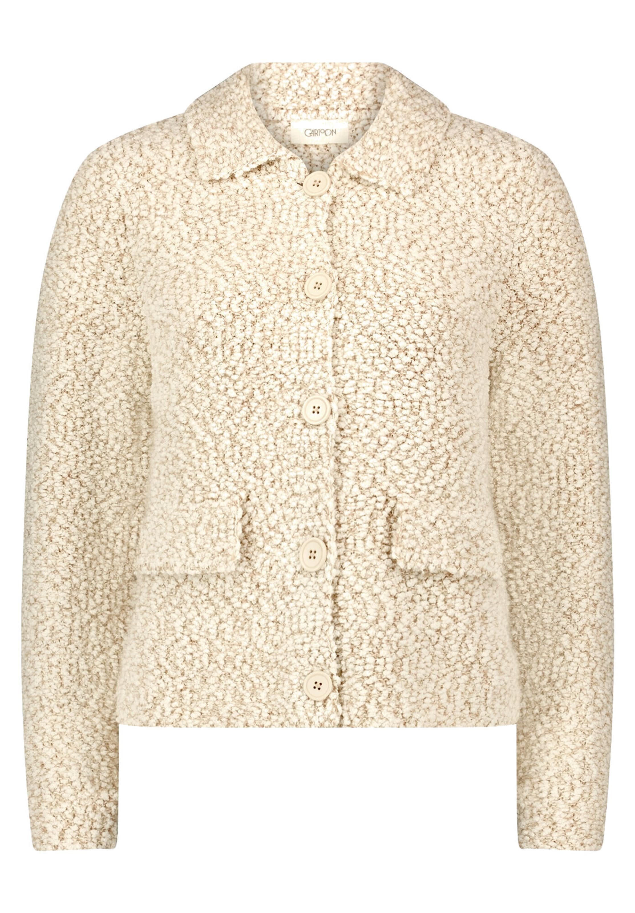 Giacchetta di Cartoon in beige: frontale