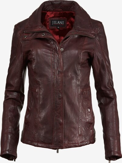 Jilani Lederjacke 'LILITH' in dunkelrot, Produktansicht