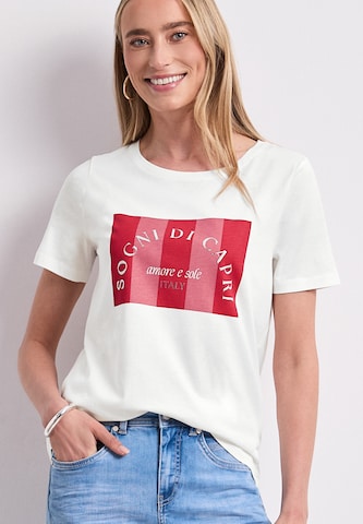 STREET ONE Shirt in White: front