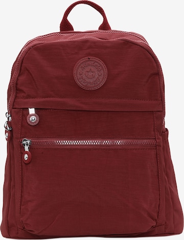 Mindesa Backpack in Red: front