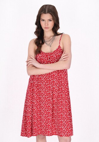Robe myMo ROCKS en rouge : devant