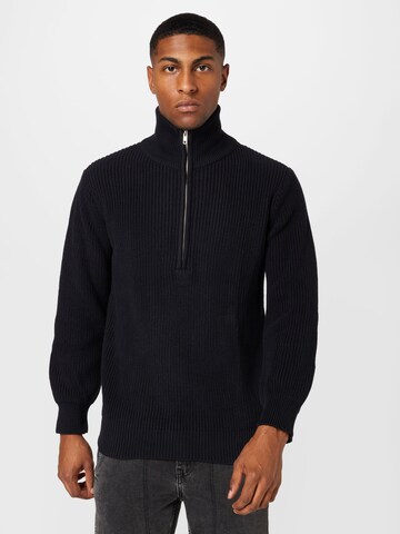 MELAWEAR Pullover 'UDAI' (GOTS) in Schwarz: predná strana