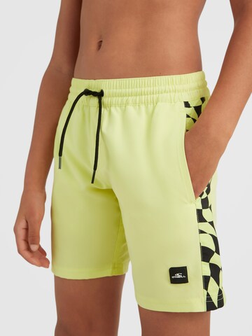 Pantaloncini da bagno 'Cali' di O'NEILL in giallo