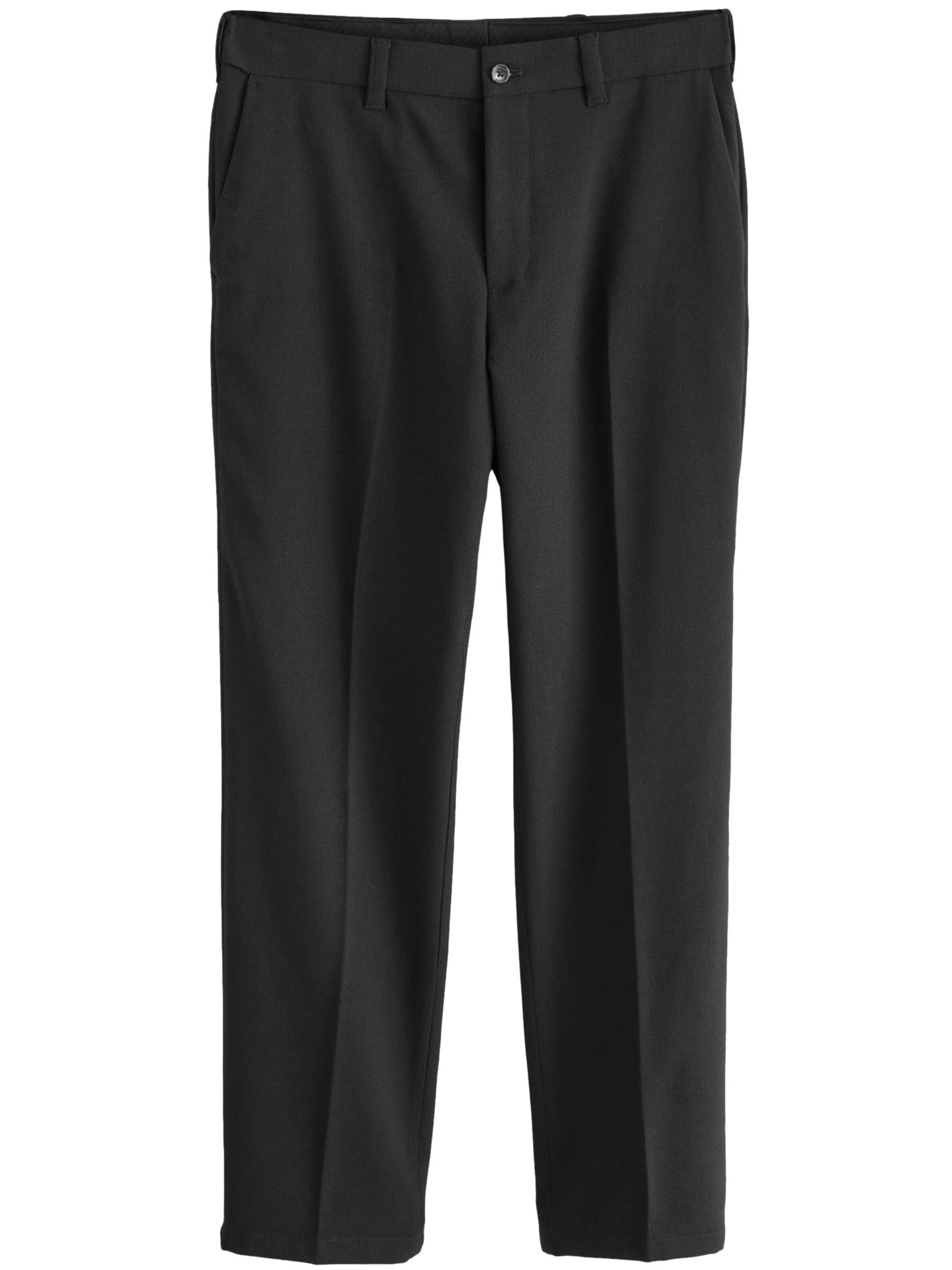 Next Pleated Pants in Black: front