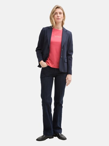 TOM TAILOR T-Shirt in Rot