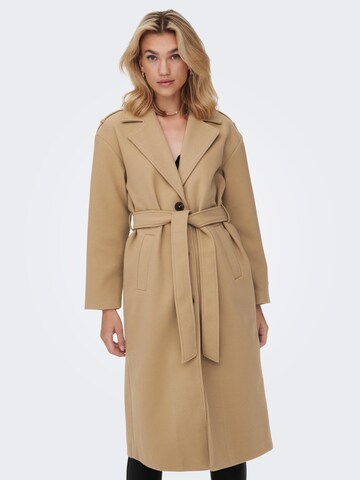 ONLY Overgangsfrakke 'EMMA' i beige: forside