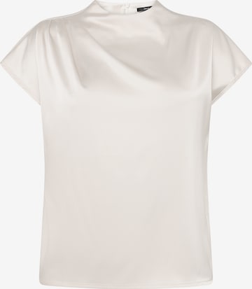 Camicia da donna di zero in beige: frontale