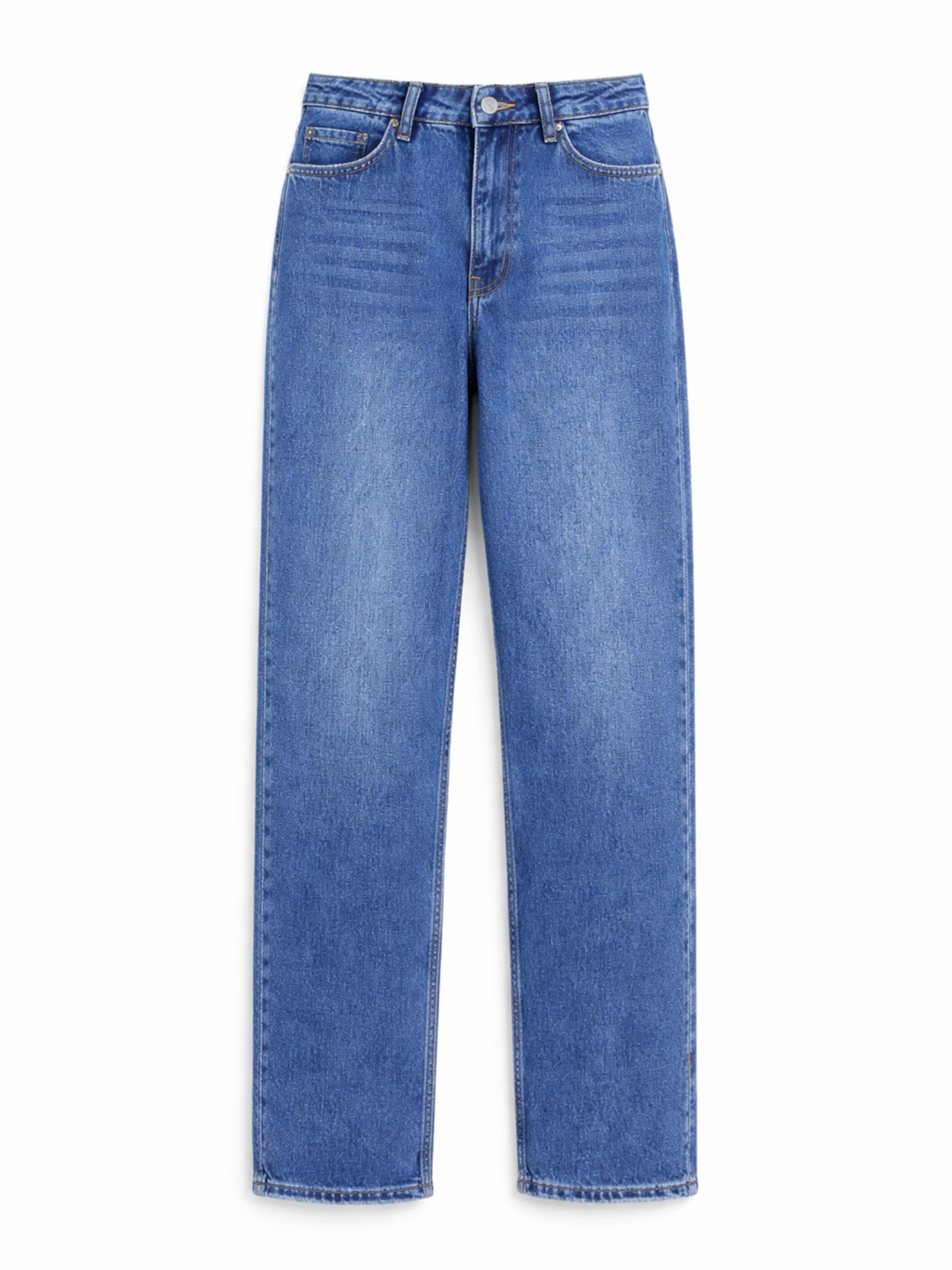 IT'S BASIC Loose fit Jeans 'June Relaxed Mid Rise Jeans' in Blue: front