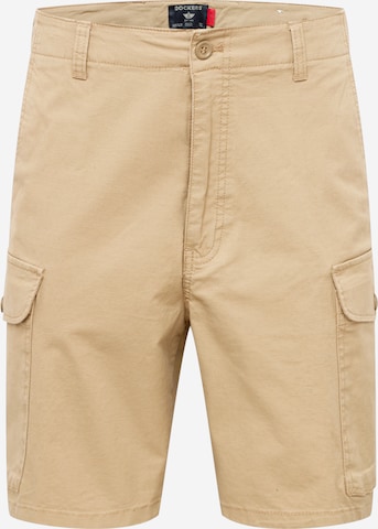 Dockers Cargobroek in Beige: voorkant