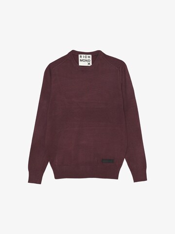 John Richmond Pullover 'Cuanza' in Lila: Vorderseite