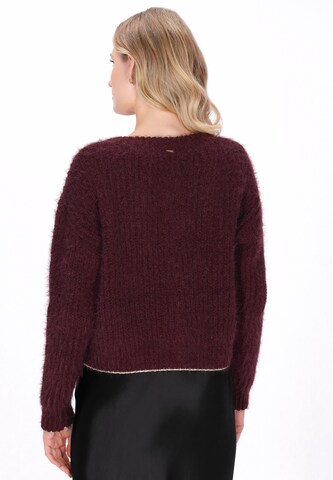 DreiMaster Vintage - Casaco de malha em vermelho